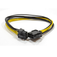 Gembird Internal power adapter cable for PCI express power extension cable, 0.3m