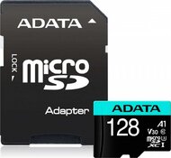 ADATA 128GB PremierPro MicroSD, R/W up to 100/80 MB/s, with Adapter