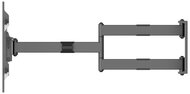 Multibrackets Long Reach 910 mm fali konzol, karos, dual, dönthető, forgatható 50"-90", fekete