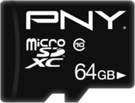 PNYMicro SDXC 64GB Class 10