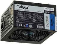 Akyga AK-B1-700BE ATX Power Supply 700W BLACK EDITION P4+4 PCI-E SATA PPFC 12 cm