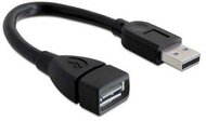 Akyga Cable USB AK-USB-23 USB A (m) / USB A (f) ver. 2.0 15cm