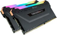 Corsair VENGEANCE RGB PRO, 16GB (2 x 8GB), DDR4, DRAM, 3600MHz, C18, Fekete