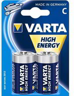 VARTA High Energy C (LR14) alkáli baby elem 2db/bliszter