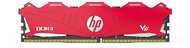 HP V6 Memória DDR4 16GB 2666MHz CL18 1.2V Piros