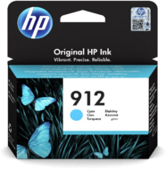 HP 912 CYAN ORIGINAL INK 3YL77AE