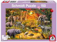 Schmidt Afrika állatai 150 db-os puzzle /56195, 17433-184/