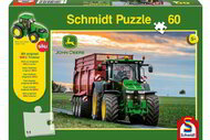 Schmidt Spiele 8370R Traktor, 60 db + SIKU Traktor model /56043, 17049-184/