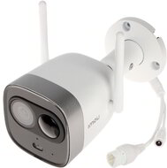 Imou IP wifi Bullet PIR kamera - New Bullet (2MP 2,8mm, kültéri IP67, H265, IR30m, SD, PIR, 110dB sziréna, audio, 12VDC)