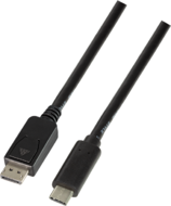 LOGILINK - USB 3.2 Gen 1x1 USB-C™ M to DisplayPort 1.2 Cable, 3m