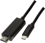 LOGILINK - USB 3.2 Gen 1x1 USB-C™ male to HDMI 2.0 male, 1.8m