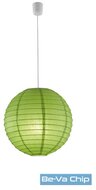 TRIO 3490400-15 Paper zöld függő mennyezeti lámpa bura