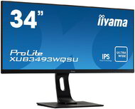 Monitor Iiyama XUB3493WQSU-B1 34", ADS-IPS, UWQHD, HDMI/DP/USB, speakers