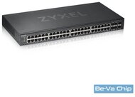 ZyXEL GS1920-48v2 48port GbE LAN 4port Gbe combo RJ45/SFP L2 menedzselhető switch