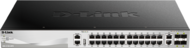 D-Link xStack 24X1000BASE-T, 2X10GBASE-T, 4XSFP+ Layer 3 Stackable Switch
