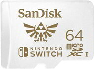 Sandisk 64GB microSDXC 100/60 MB/s V30 UHS-I U3 Nintendo Switch