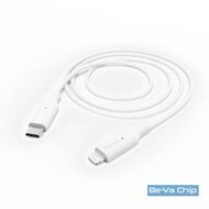 Hama 183295 fehér 1m Lightning - USB Type-C adatkábel