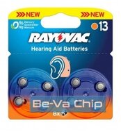 RAYOVAC 13AU-6MFAS BLI8 hallókészülék elem
