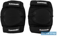 Kawasaki fekete térdvédő és könyökvédő M méret