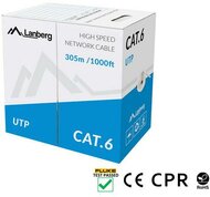 Lanberg UTP stranded cable CU, cat. 6, 305m, gray