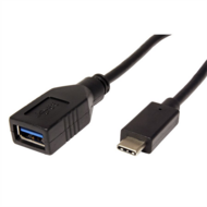 ROLINE Adapter USB3.2 C-A , OTG, M/F, 0,15m