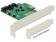 DELOCK PCI-E Bővítőkártya 2x SATA3 Port RAID