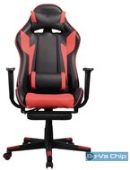Iris GCG204BR_FT fekete / piros gamer szék