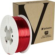 Filament VERBATIM / PETG / Red Transparent / 1,75 mm / 1 kg