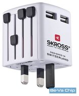 Skross WORLD USB töltő hálózati csatlakozó átalakító