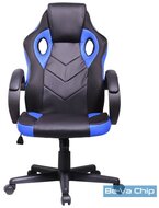Iris GCH205BK fekete / kék gamer szék