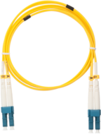 NIKOMAX optikai patch kábel LC-LC, SM 9/125, OM4, duplex, 5m, sárga