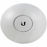 Ubiquiti Access Point UniFi AC PRO,450 Mbps(2.4GHz),1300 Mbps(5GHz), Passive PoE, 48V 0.5A PoE Adapter included, 802.3af/at,2x10/100/1000 RJ45 Port, Integrated 3 dBi 3x3 MIMO (2.4GHz and 5GHz),250+ Concurrent clients, free UniFi Controller