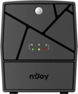 NJOY Szünetmentes 1000VA - Keen 1000 USB (4 Schuko, line-interaktív, USB menedzsment, RJ11/45 vonalvédelem, fekete)