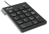 Equip-Life Numerikus billentyűzet - 245205 (USB, fekete)