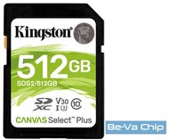 Kingston 512GB Canvas Select Plus SDXC 100R A1 CL10 /SDS2/512GB/