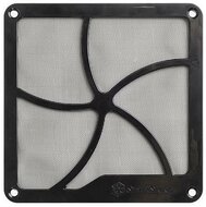Silverstone Ventilátor rács és Porszűrő SST-FF122B, 120mm, Magnet, fekete