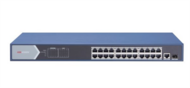 Hikvision Switch PoE - DS-3E0526P-E (24 port 1000Mbps, 400W, 1x RJ45, 1xSFP)