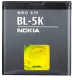 Nokia BL-5K 1200mAh Li-ion akku, gyári