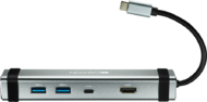 Canyon CNS-TDS03DG Multiport Docking Station 4 port 1*Type C male/Type C female/2*USB3.0/HDMI