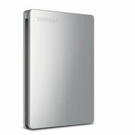 Toshiba 2TB Canvio Slim külső 2.5" HDD USB3.0 aluminium ezüst
