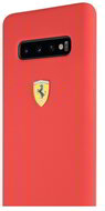 Ferrari Samsung S10 Plus SF szilikon piros tok