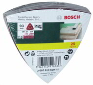 Bosch 2607019500 25 részes csiszolólapkészlet