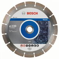 Bosch 2608602601 Gyémánt darabolótárcsa, Standard for Stone kivitel 230 x 22,23 x 2,3 x 10 mm