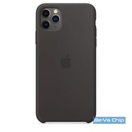 Apple iPhone 11 Pro Max fekete szilikon tok