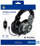 BigBen Stereo Gaming V3 zöld PS4/PC headset