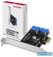 Axagon PCEU-034VL 4 db belső USB3.2 portos 1 sávos PCI-Express kártya