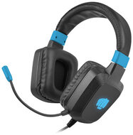 Fury Raptor mikrofonos gamer fejhallgató, fekete-kék - NFU-1584