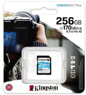 Kingston 256GB Canvas Go! Plus UHS-1 U3 V30 SDXC memóriakártya
