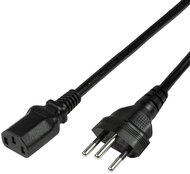 Logilink Power Cord, Swiss-C13 cable, black, 1,80m