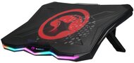 Marvo Notebook Hűtőpad 17"-ig - FN-40 (1x18cm, RGB LED, 2xUSB2.0)